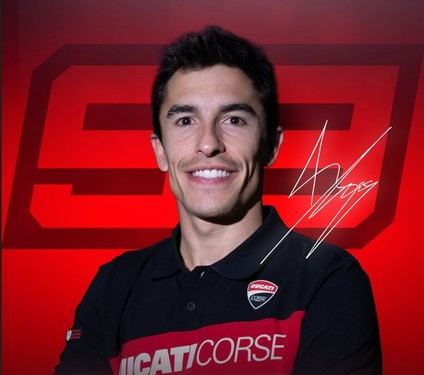 Marc Márquez se une al equipo oficial Ducati para las próximas dos temporadas