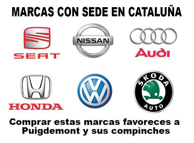 Empresas catalanas de automoción, disgustadas