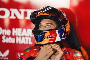 Luca Marini sufre grave accidente durante pruebas en Japón
