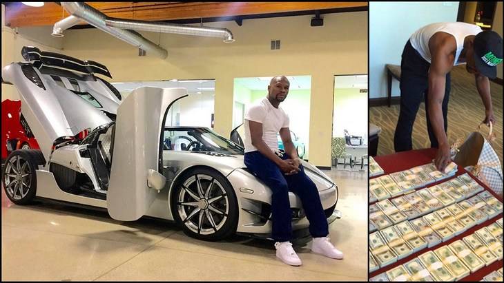 Los coches del combate de la historia: Mayweather vs McGregor