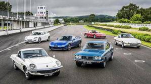 Mazda celebra el 50º aniversario del lanzamiento de su primer modelo con motor rotativo
