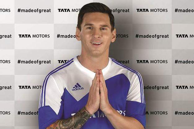 Lionel Messi embajador de Tata Motors