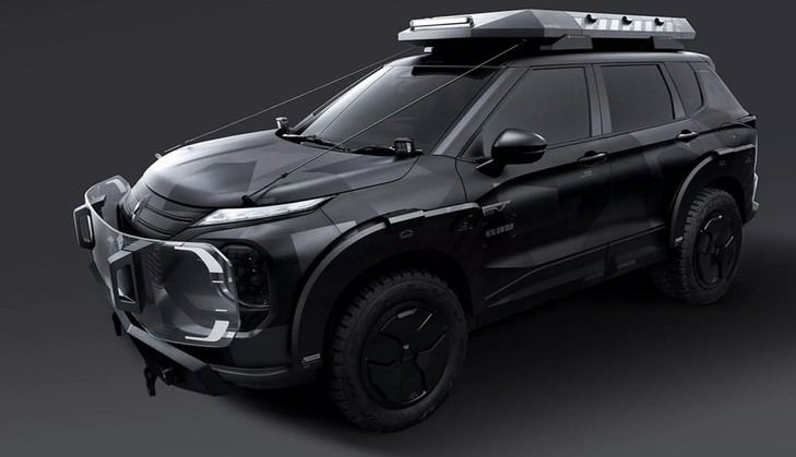 Mitsubishi desvela el Outlander PHEV Night Seeker inspirado en el videojuegos Metal Gear Solid.