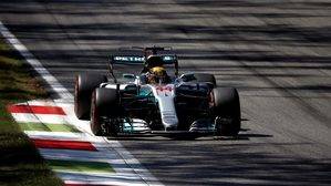 Hamilton se paseó en la casa de Ferrari