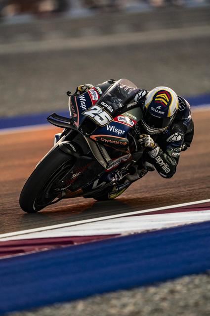 Raúl Fernández marca la pauta en la primera jornada del GP de Qatar