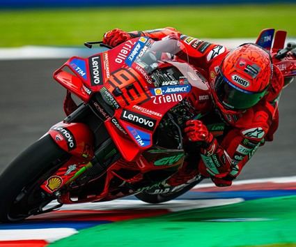 Marc Márquez marca la pauta el primer día del GP de Argentina 2025
