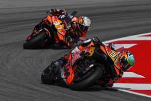 Binder brilla en la primera jornada del GP de Barcelona mientras Bagnaia sigue en problemas