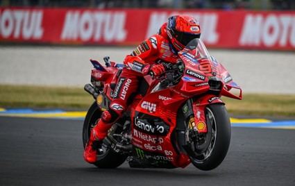 Dominio absoluto de Marc Márquez en la primera jornada del GP de Francia