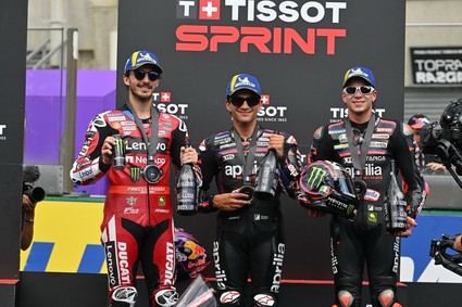 Jorge Martín arrasa en la Sprint del GP de Francia tras una salida antológica y caída de Marc Márquez