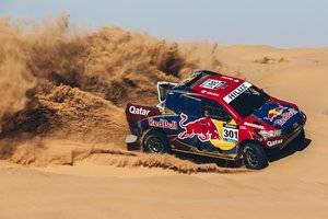 Al Attiyah gana la prueba con 8 minutos sobre Loeb