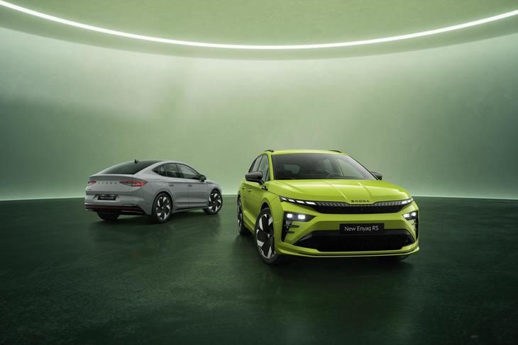 Skoda lanza los modelos RS Enyaq, los más potentes y rápidos de su gama