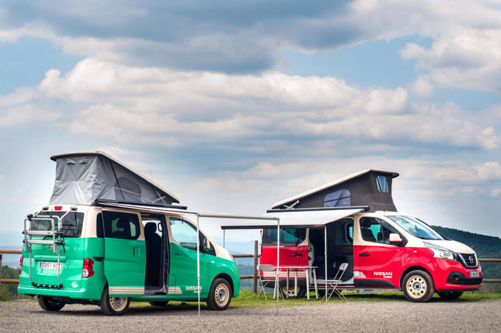 Nissan NV200 y NV300 Camper