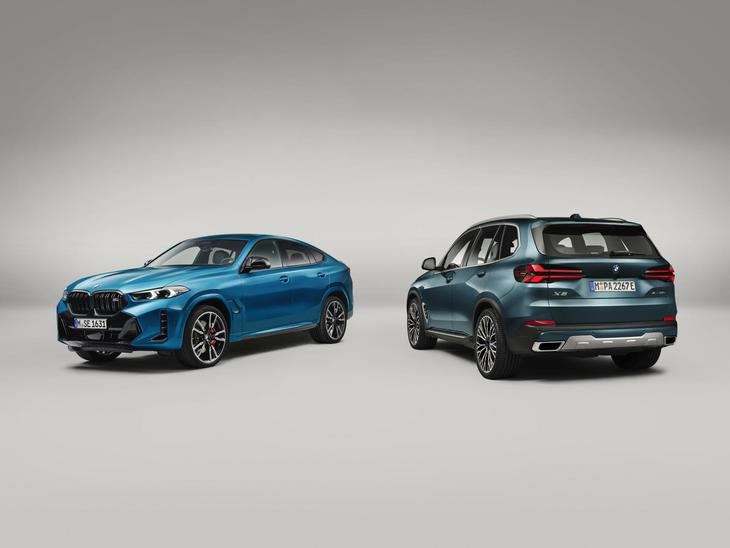 Descubre los cambios estéticos de los nuevos BMW X5 y X6 para 2023