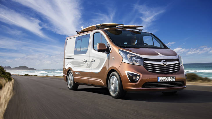 Para los buscadores de aventuras: Opel Vivaro Surf