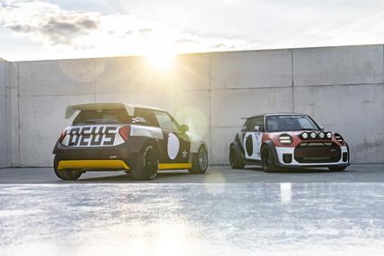 MINI y Deus Ex Machina presentan dos coches únicos que fusionan estilo y velocidad