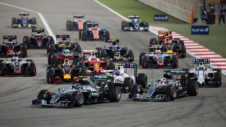 Calendario provisional para la F1 en 2018