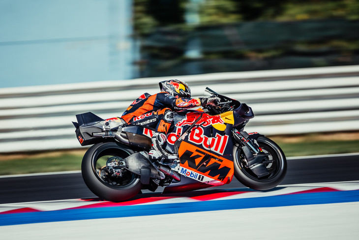 Pedro Acosta lidera el test de MotoGP en Misano tras el GP de San Marino