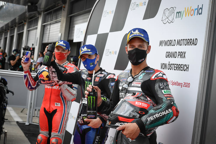 Pole para Maverick Viñales en el Red Bull Ring