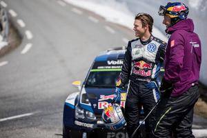 El VW Polo WRC desciende por Noruega