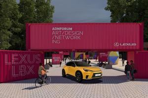 Lexus revoluciona el concepto de galería de arte en Madrid con su nuevo LBX
