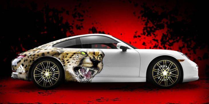 El Porsche 911 visto por Adidas