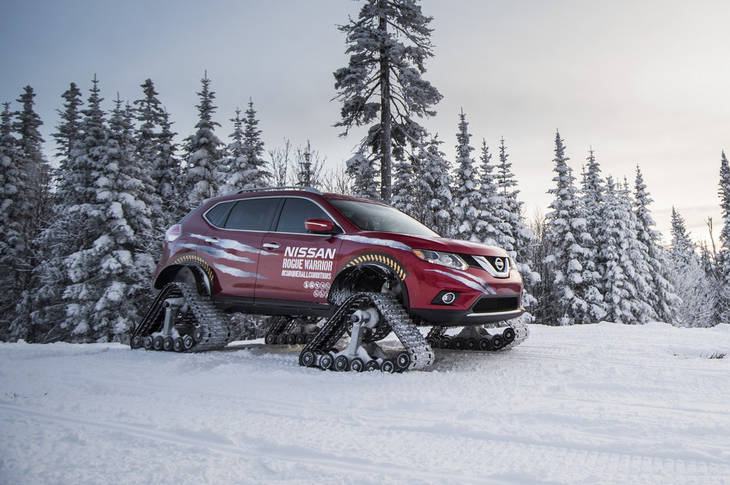 Nissan presenta su nuevo vehículo para la nieve
