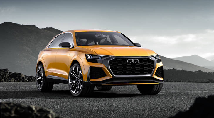 Audi Q8 concept, el SUV Coupe de la firma alemana