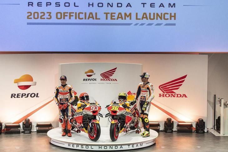 Marc Márquez y Joan Mir listos para llevar al equipo Repsol Honda a lo más alto