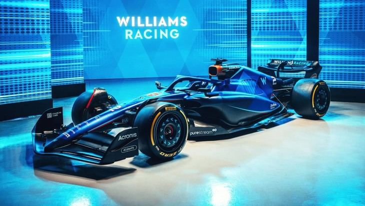Williams presenta su 'FW45' para el Mundial de F-1 2023