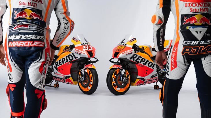 El equipo Repsol Honda presenta sus armas para el 2022