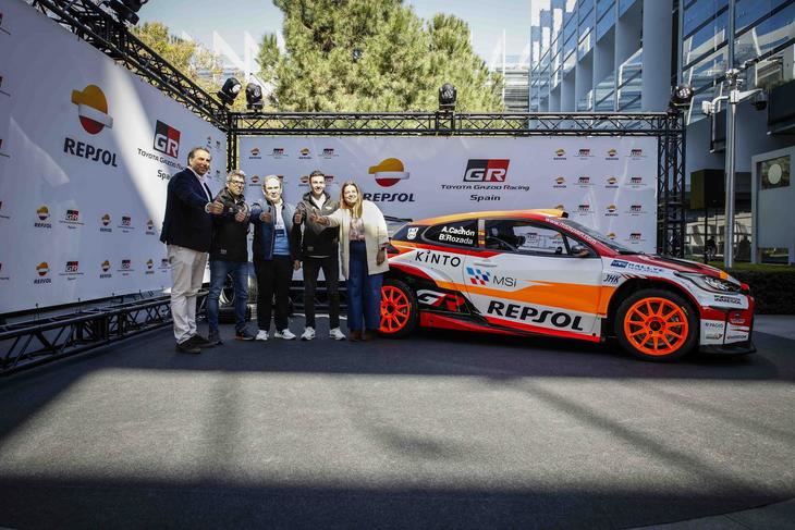 Repsol y Toyota reanudan su histórica alianza en el Campeonato del Mundo de Rallyes de la mano de Teo Martín Motorsport