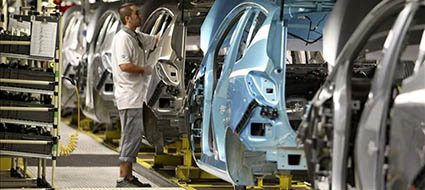 Crece la producción de coches en España