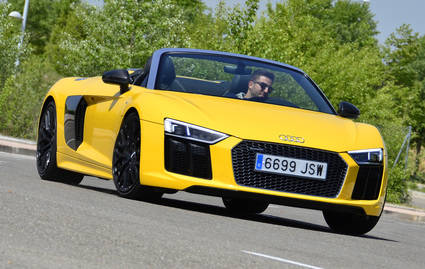Prueba Audi R8 Spyder, 540CV de sensaciones a cielo descubierto