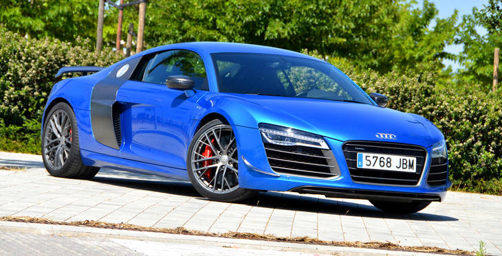 Nos subimos al Audi R8 LMX