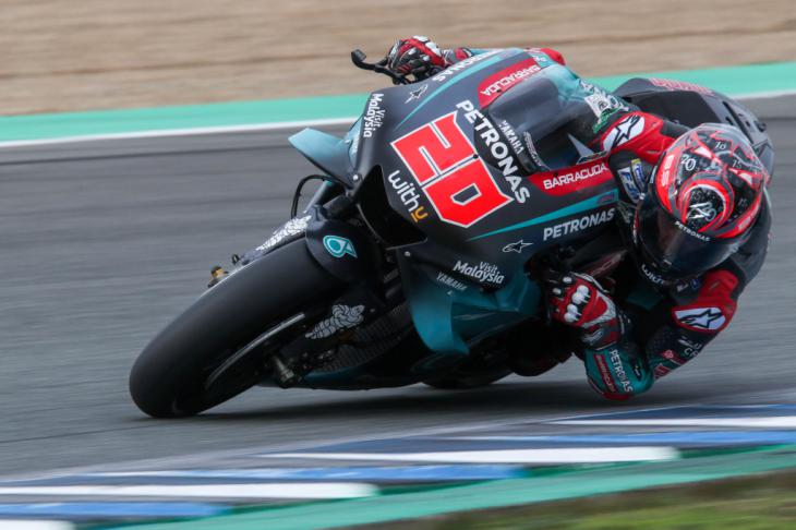 Viñales y Quartararo, baten récords en Jerez