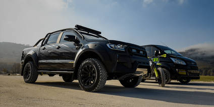 Valentino Rossi crea dos preparaciones de dos modelos Ford.