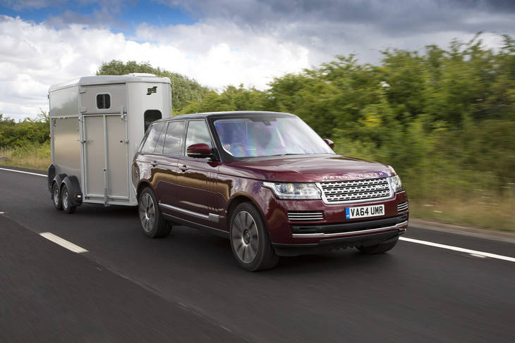 El remolque transparente de Land Rover