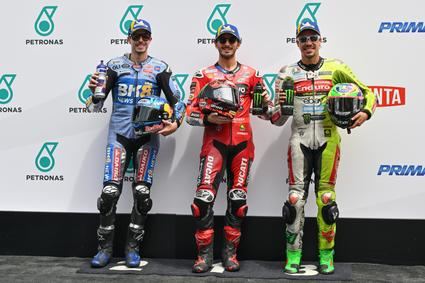 Bagnaia logra la pole del GP de Malasia de MotoGP tras superar la Q1