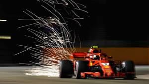 GP de Singapur F1: Raikkonen y Hamilton en 11 milésimas