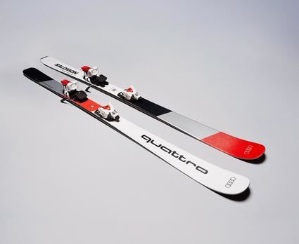 Audi y Salomon lanzan los esquís Salomon Edition Quattro: una fusión de innovación y diseño en edición limitada