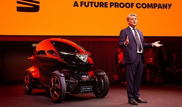 SEAT presenta en MWC su nuevo vehículo desarrollado como plataforma de movilidad urbana