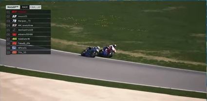 Bagnaia gana la segunda Carrera Virtual de #StayAtHomeGP