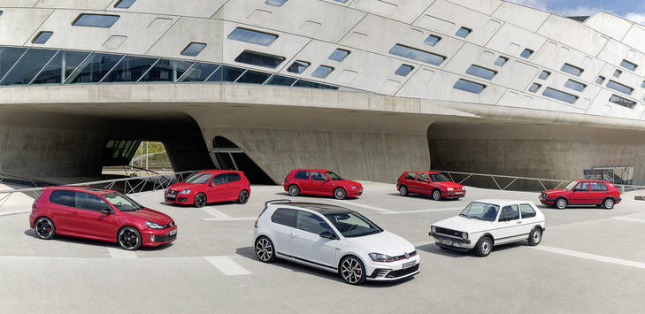 Golf GTI, 7 generaciones en 40 años