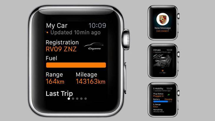 BMW y Porsche dan a conocer sus aplicaciones para el reloj de Apple