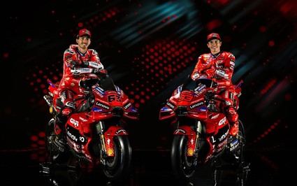 Presentación del equipo oficial Ducati para MotoGP 2025
