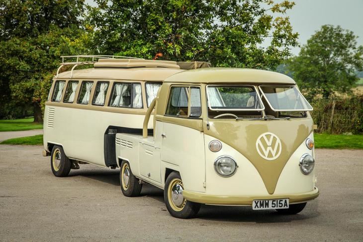 Increíble transformación: dos VW Tipo 2 convertidos en una vivienda sobre ruedas