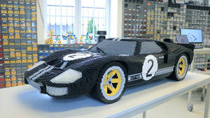 Mira como se construye un Ford GT ¡con piezas de Lego!