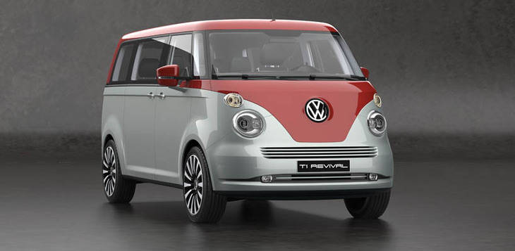 La pequeña caravana de VW llamada T1