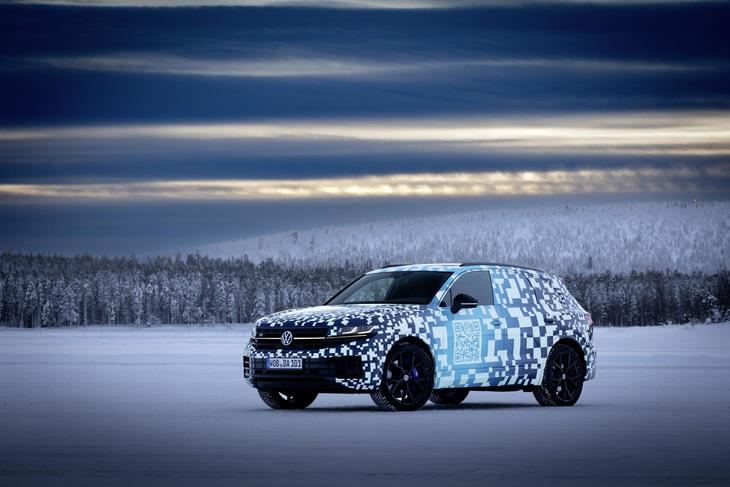 El nuevo Volkswagen Touareg termina de ponerse a punto en el Círculo Polar Ártico