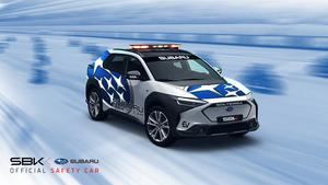 El Subaru Solterra será el primer Safety Car 100% eléctrico en el Campeonato del Mundo de Superbikes